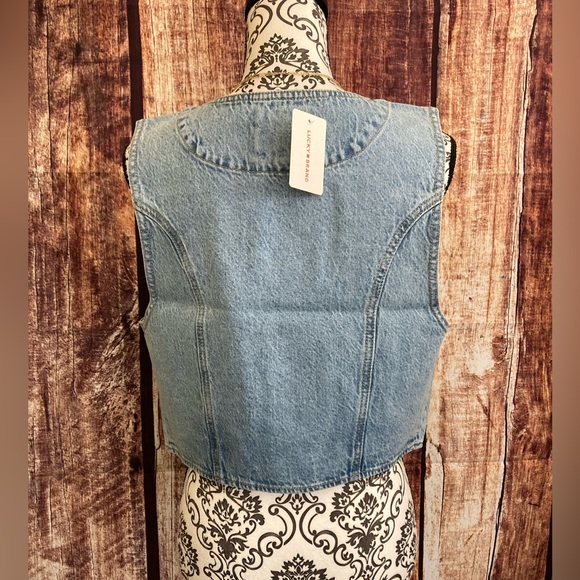 LUCKY BRAND | NWT Women’s Denim Vest - Picture 5 of 11